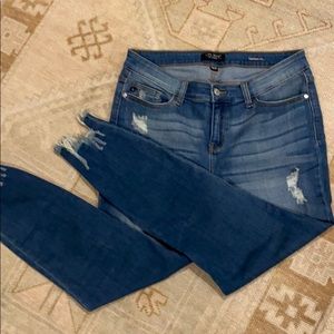 Judy Blue distressed skinny jeans